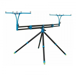 Шаранджийска стойка Meccanica Vadese Nick Revolution Black and Blue 4 Rods