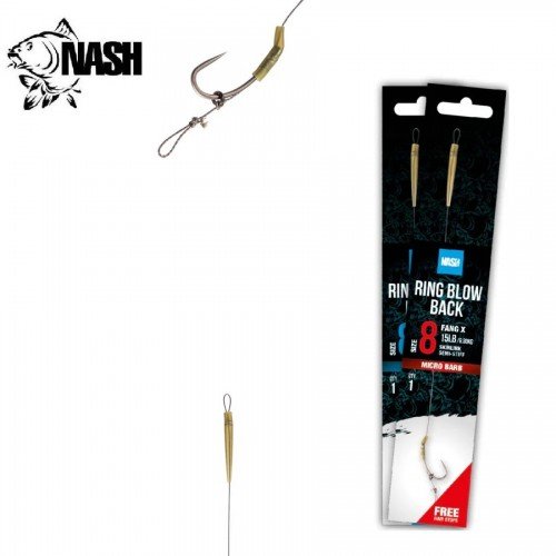 Вързани куки Nash Blow Back Ready Rig