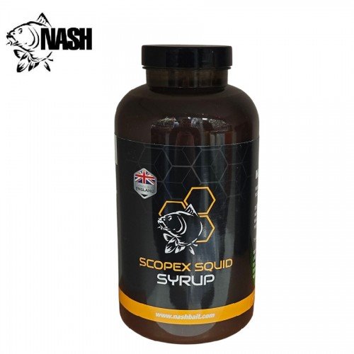 Сироп Nash Scopex Squid Syrup 1 литър New Сироп Nash Scopex Squid Syrup 1 литър New