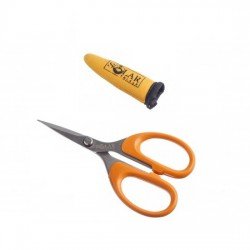 Ножица за плетено влакно Solar Serrated Braid Scissors с калъфче