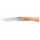 Opinel Inox сгъваем нож с дървена дръжка
