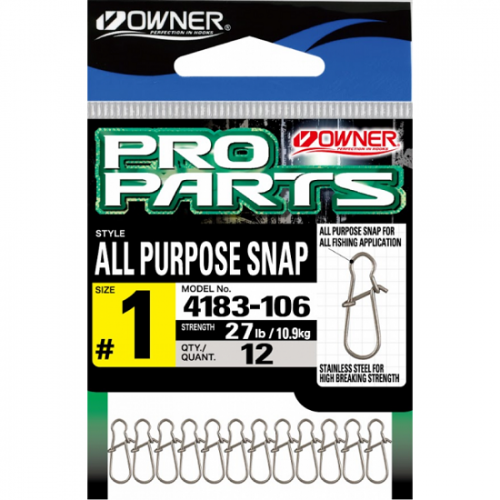 Карабинки Owner All Purpose Snap 4183