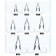 Куки Owner Jigger Medium JT-39 Taff Wire Assist Hooks Куки Owner Jigger Medium JT-39 Taff Wire Assist Hooks