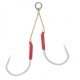 Куки за морски джиг OWNER JIGGER LIGHT JD-22 TAFF WIRE ASSIST LINE