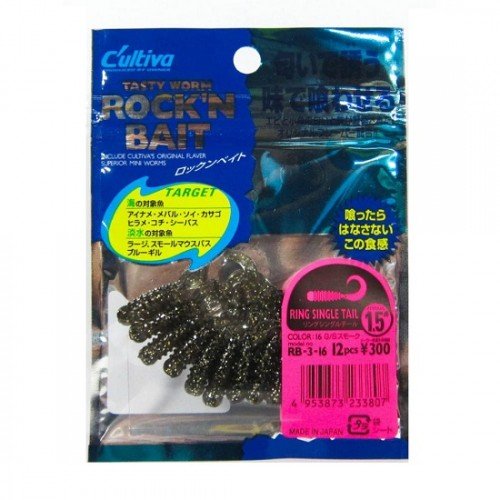 Туистери OWNER Ring Single Tail 1.5" 3.8см Туистери OWNER Ring Single Tail 1.5" 3.8см