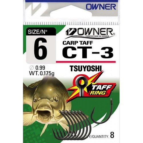 Шаранджийски куки Owner CT-3 Tsuyoshi 53273