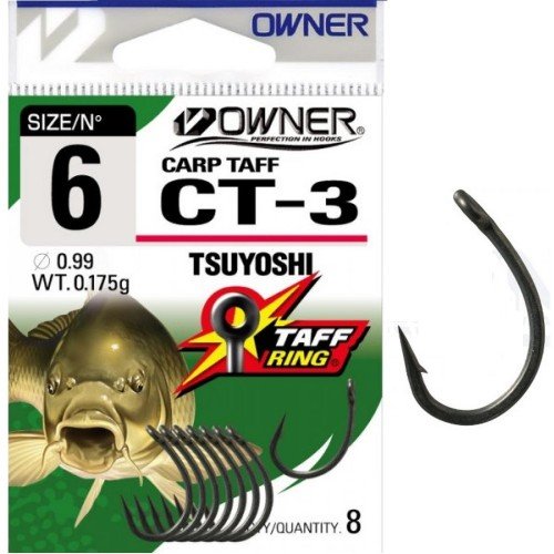 Шаранджийски куки Owner CT-3 Tsuyoshi 53273