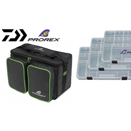 Спинингова чанта Daiwa Prorex Lure Bag 3 Boxes Спинингова чанта Daiwa Prorex Lure Bag 3 Boxes