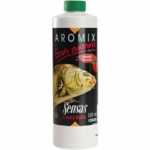 Течен ароматизатор Sensas Aromix Strawberry Ягода Течен ароматизатор Sensas Aromix Strawberry Ягода