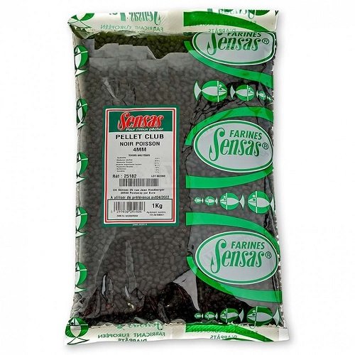 Пелети Sensas Pellets Club Noir Poisson с ароматна риба