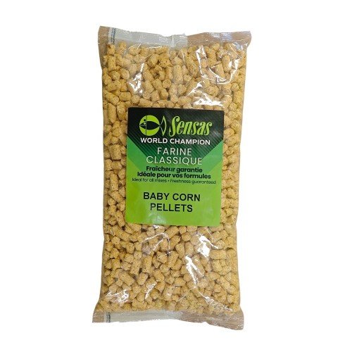 Царевични пелети Sensas Baby Corn Царевични пелети Sensas Baby Corn