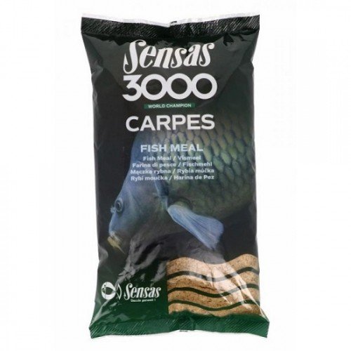 Захранка Sensas 3000 Carp With Fishmeal Et Gros Poissons