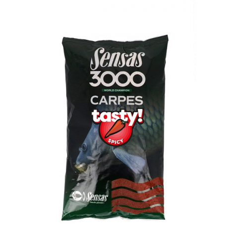 Захранка Sensas 3000 Tasty Spicy 1кг Захранка Sensas 3000 Tasty Spicy 1кг
