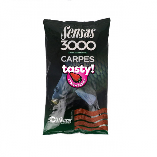 Захранка Sensas 3000 Tasty Strawberry 1кг Захранка Sensas 3000 Tasty Strawberry 1кг