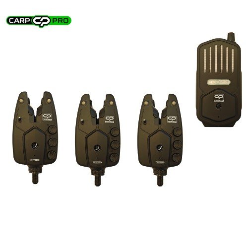 Carp Pro DeLight Bite Alarm Set комплект сигнализатори 3 + 1 Carp Pro DeLight Bite Alarm Set комплект сигнализатори 3 + 1