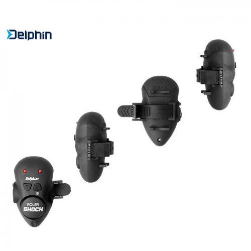 DELPHIN ROLER SHOCK 3+1 Комплект сигнализатори за риболов на сом DELPHIN ROLER SHOCK 3+1 Комплект сигнализатори за риболов на сом