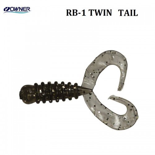 Туистери Owner Ring Twin Tail 3.8см
