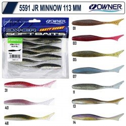 Силиконова примамка Owner JR Minnow 113