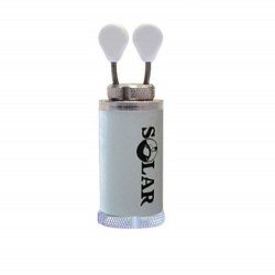 Solar Titanium White Indicator Head Large глава за обтегач бяла