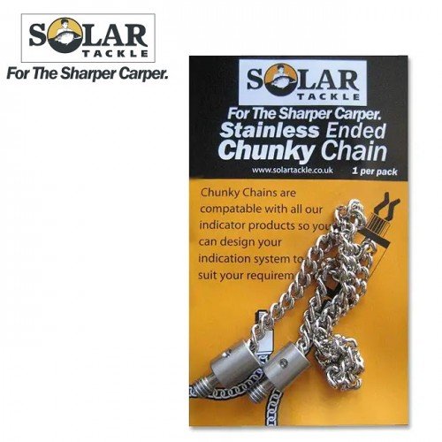 Верижка за обтегач Solar Chunky Chain Stainless Ended 30см