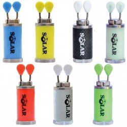 Solar Titanium Blue Indicator Head Large глава за обтегач синя Solar Titanium Blue Indicator Head Large глава за обтегач синя