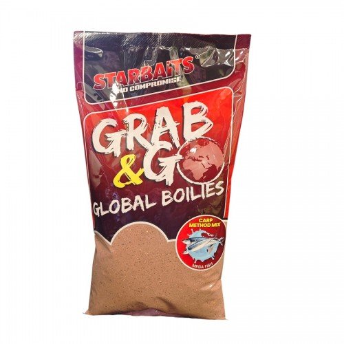 StarBaits Grab and Go Carp Method Mix Mega Fish 1.8кг StarBaits Grab and Go Carp Method Mix Mega Fish 1.8кг