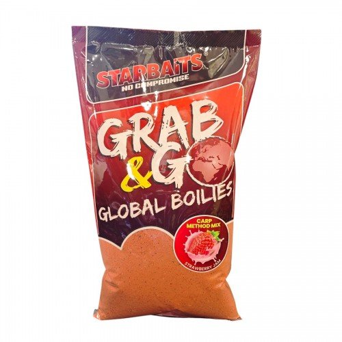 StarBaits Grab and Go Carp Method Mix Starawberry Jam 1.8кг