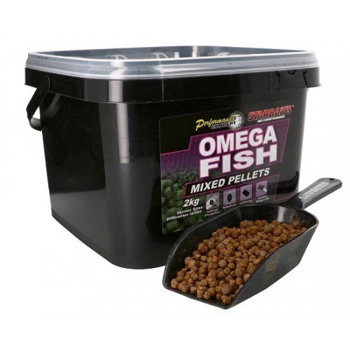 Пелети Starbaits Omega Fish Mixed Pellets 2кг