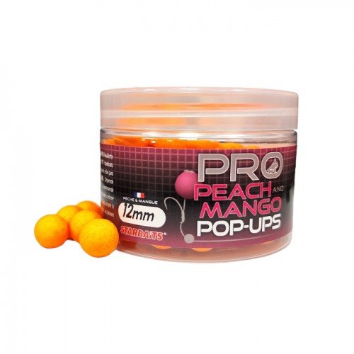 Плуващи протеинови топчета StarBaits ProBiotic Peach and Mango Pop Ups Плуващи протеинови топчета StarBaits ProBiotic Peach and Mango Pop Ups