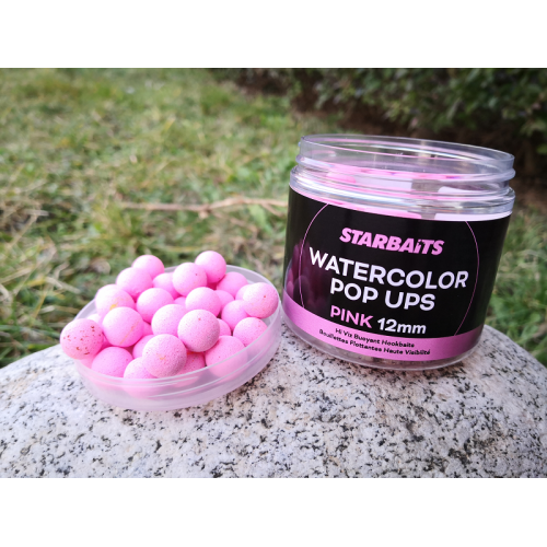 StarBaits Watercolor Pop Ups Pink 12мм StarBaits Watercolor Pop Ups Pink 12мм