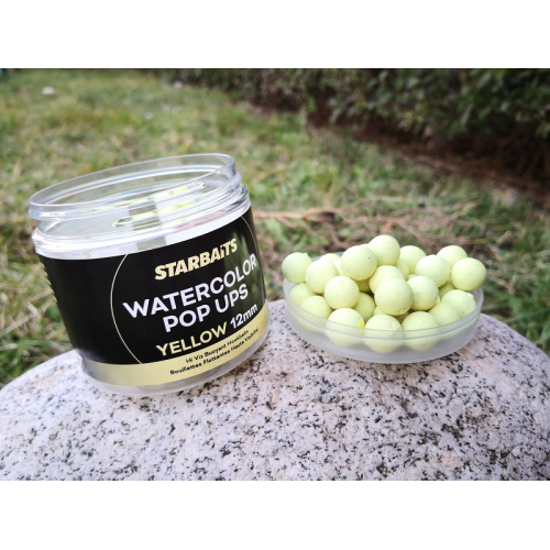 StarBaits Watercolor Pop Ups Yellow 12мм StarBaits Watercolor Pop Ups Yellow 12мм