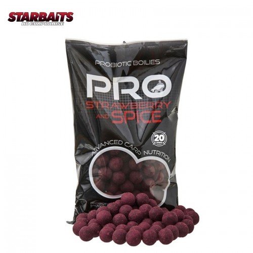 Протеинови топчета StarBaits ProBiotic Strawberry Spice Протеинови топчета StarBaits ProBiotic Strawberry Spice