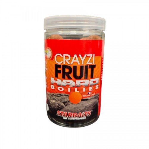 Протеинови топчета StarBaits Crayzi Fruit Hard Boilies 20мм Протеинови топчета StarBaits Crayzi Fruit Hard Boilies 20мм
