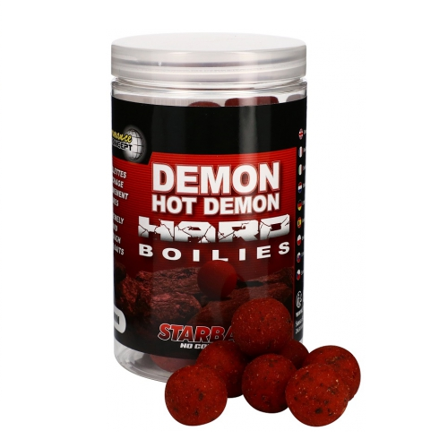 Протеинови топчета StarBaits Hot Demon Hard Boilies 200гр Протеинови топчета StarBaits Hot Demon Hard Boilies 200гр