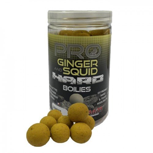 Протеинови топчета StarBaits Pro Ginger and Squid Hard Boilies
