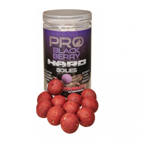Протеинови топчета StarBaits Probiotic Blackberry Hard Boilies 200гр Протеинови топчета StarBaits Probiotic Blackberry Hard Boilies 200гр