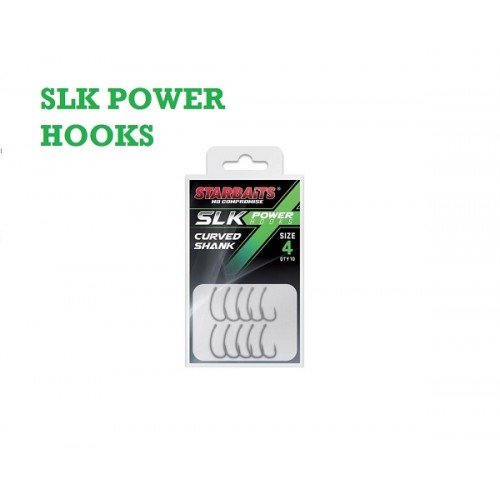 Шаранджийски куки StarBaits SLK Curved Shank Power Hooks Шаранджийски куки StarBaits SLK Curved Shank Power Hooks