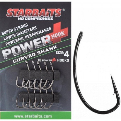 Шаранджийски куки STARBAITS POWER CURVED SHANK