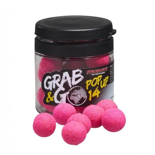StarBaits Grab and Go Pop Up Strawberry Jam плуващи топчета StarBaits Grab and Go Pop Up Strawberry Jam плуващи топчета