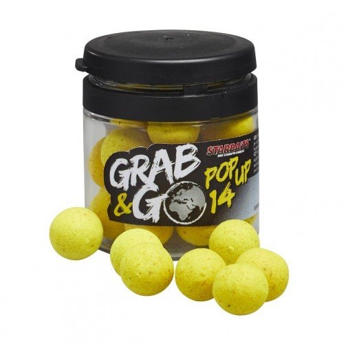 StarBaits Grab and Go Pop Up Banana Cream плуващи топчета StarBaits Grab and Go Pop Up Banana Cream плуващи топчета