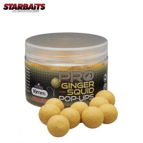 StarBaits Pro Ginger and Squid Pop Up плуващи топчета StarBaits Pro Ginger and Squid Pop Up плуващи топчета
