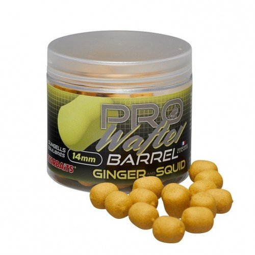 StarBaits Pro Wafter Barrel Ginger Squid StarBaits Pro Wafter Barrel Ginger Squid