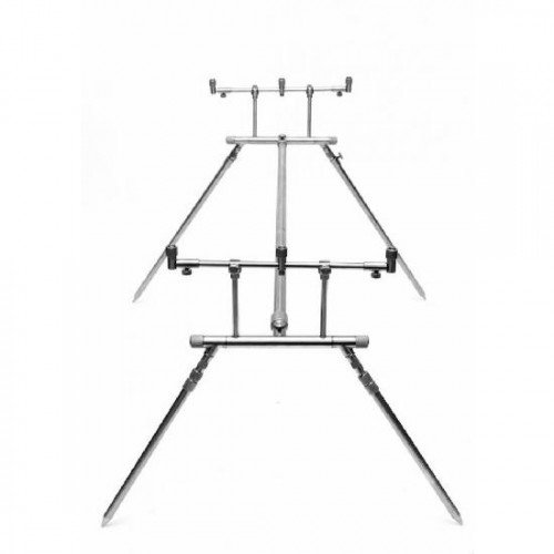 Шаранджийска стойка от неръждавейка Carp Focus Centurion Rod Pod Inox GL Stainless Steel