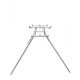 Шаранджийска стойка от неръждавейка Carp Focus Centurion Rod Pod Inox GL Stainless Steel