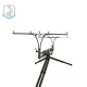 Шаранджийска стойка Meccanica Vadese Nick Evolution Nero 3 Rods Шаранджийска стойка Meccanica Vadese Nick Evolution Nero 3 Rods