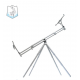 Шаранджийска стойка Meccanica Vadese Nick Evolution Steel Frame 4 Rods
