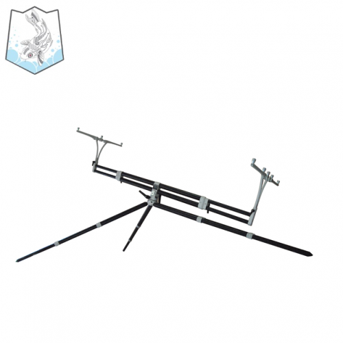 Шаранджийска стойка Meccanica Vadese Nick 95 Nero Bianco 3 Rods Шаранджийска стойка Meccanica Vadese Nick 95 Nero Bianco 3 Rods