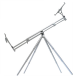 Шаранджийска стойка Meccanica Vadese Nick 95 Original Stainless Steel 4 Rods Шаранджийска стойка Meccanica Vadese Nick 95 Original Stainless Steel 4 Rods