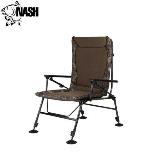 Шаранджийски стол Nash Indulgence Big Daddy Auto Reclining Chair Camo