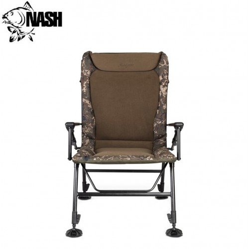 Шаранджийски стол Nash Indulgence Big Daddy Auto Reclining Chair Camo